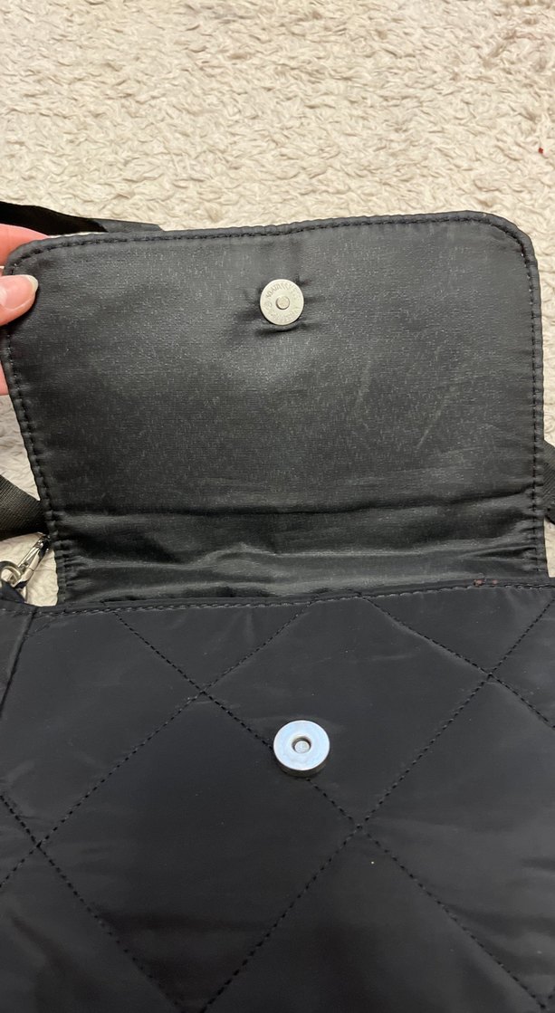 Siyah Kemer Detaylı Kadın El Çantası - Görsel 3