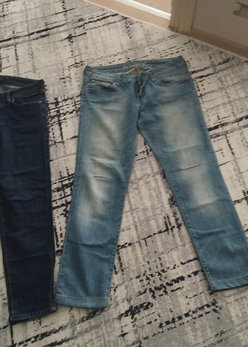 Mavi Jeans Kadın Mavi ve Gri Dar Kesim Kot Pantolon