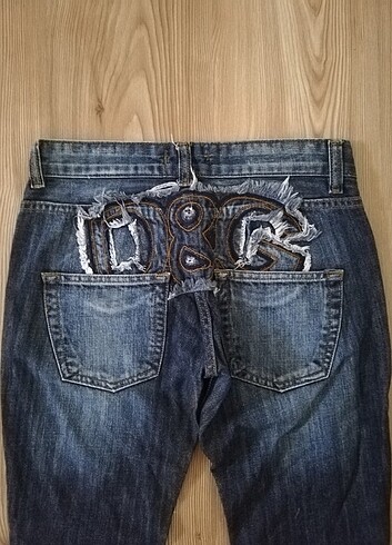 s Beden dg dolce gabbana kadin flared jeans vintage y2k pantolon