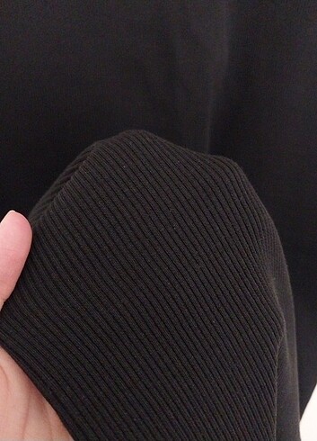 Zara Feza design ribana kolsuz uzun elbise 
