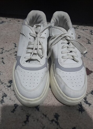 37 Beden beyaz Renk ŞANZELİZE unisex sneaker