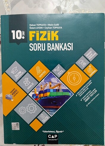 Çap yayınları 10. Sınıf fizik soru bankası