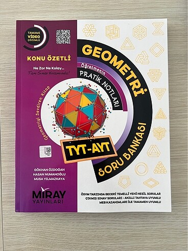 Miray Yayınları Tyt-Ayt Geometri Soru Bankası