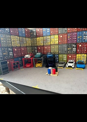 Hot Wheels Diorama Set