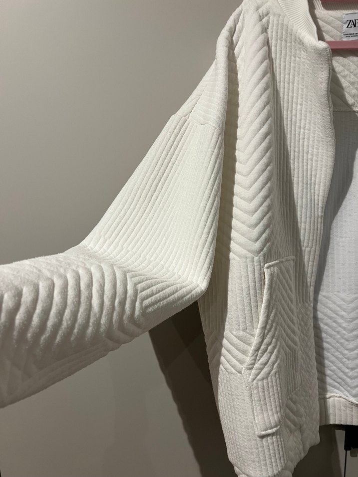 Zara Kapitone Bomber Ceket - Görsel 3