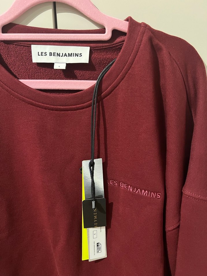 Les Benjamins Bordo Sweatshirt - Görsel 2