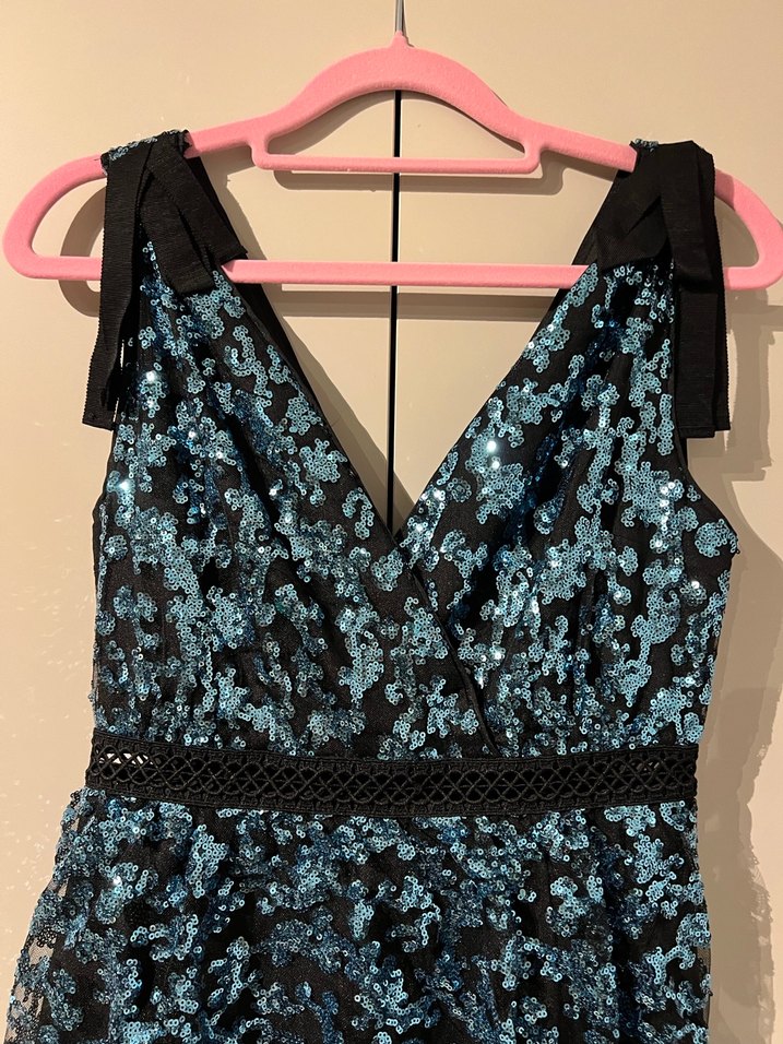 Self Portrait Midi Kokteyl Elbise - Görsel 5