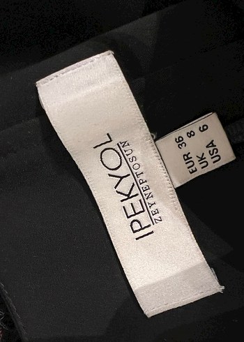 Ipekyol&Zeynep Tosun Dantel Detaylı Siyah Gece Elbisesi - Görsel 8