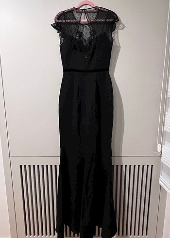 Ipekyol&Zeynep Tosun Dantel Detaylı Siyah Gece Elbisesi - Görsel 7