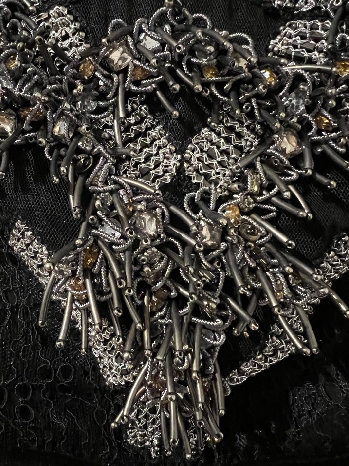 Ipekyol&Zeynep Tosun Dantel Detaylı Siyah Gece Elbisesi - Görsel 5