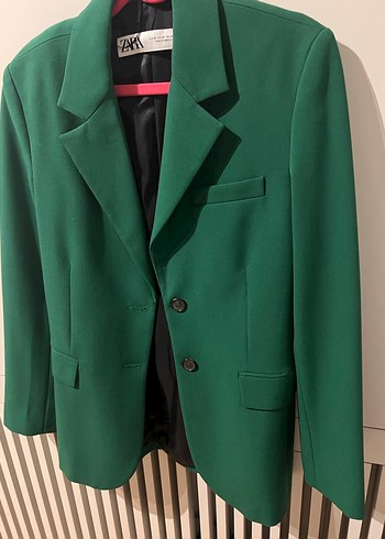 Zara Yeşil Takım Elbise - Görsel 6