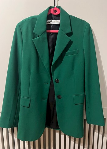 Zara Yeşil Takım Elbise - Görsel 4