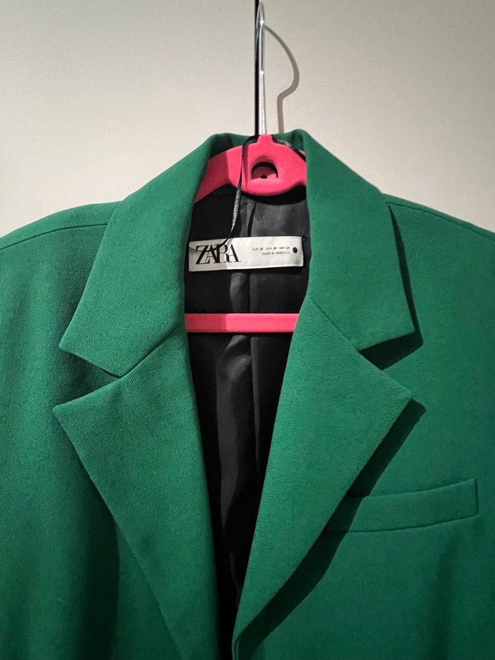 Zara Yeşil Takım Elbise - Görsel 2