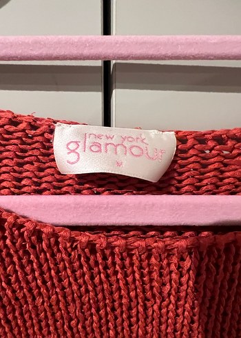 Glamour New York Fuşya Kazak - Görsel 3