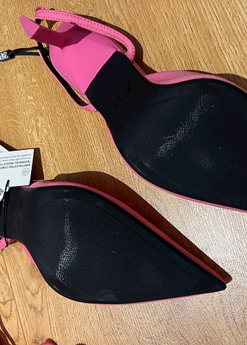 Zara İpli Topuklu Ayakkabı - Görsel 6