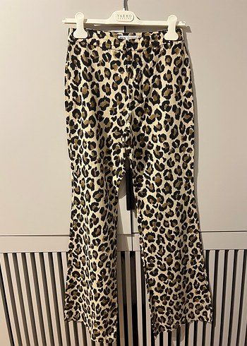 Zara Leopar Pantolon