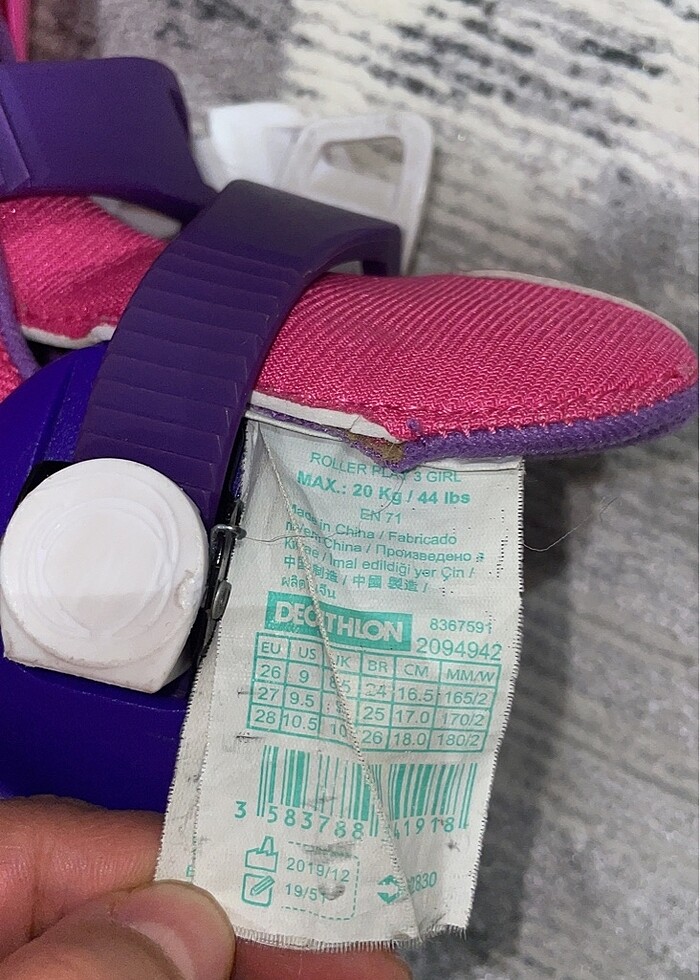 Kız çocuk paten - Görsel 3