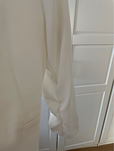 38 Beden beyaz Renk Blazer ceket