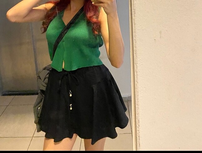 s Beden şortlu etek