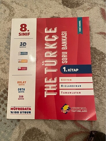 8.sınıf Türkçe test kitabı