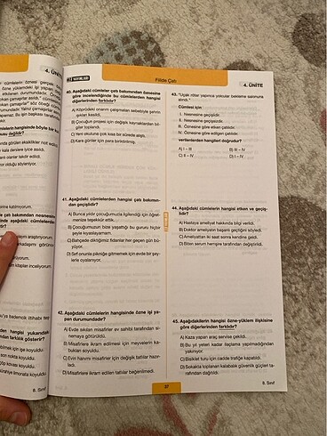  Beden 8. Sınıf test kitabı