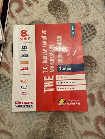  8.sınıf İnklap test kitapları