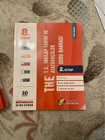  Beden 8.sınıf İnklap test kitapları