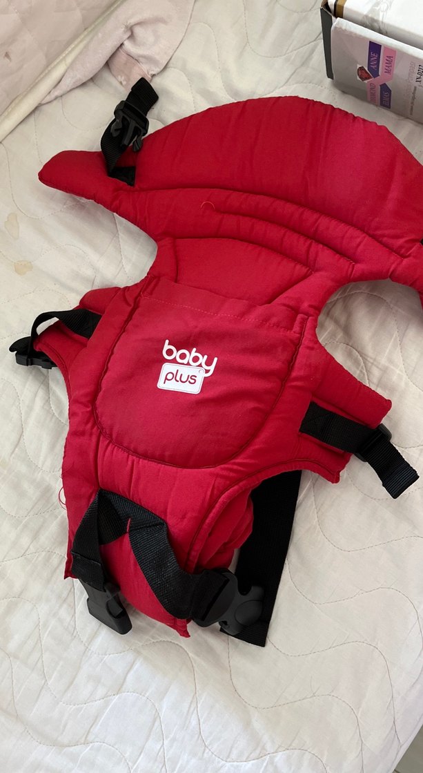 Baby Plus Anatomik Bebek Kangurusu Kırmızı - Görsel 2