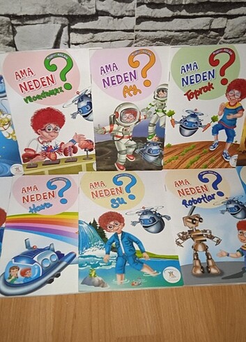  Ama Neden? serisi 10 kitap (kitap hediyeli)