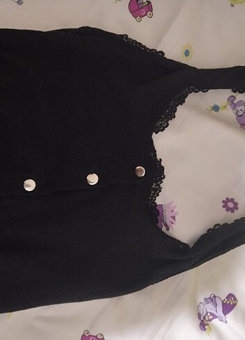 Boyundan askılı crop 