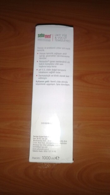 diğer Beden beyaz Renk Seba med 1000ml
