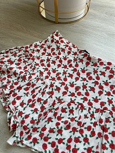 Zara Zara Şort Etek Fırfırlı