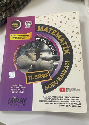 11. Sınıf Matematik Soru Bankası - Miray Yayınları