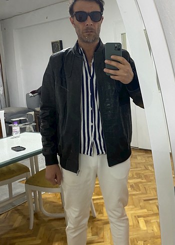 Orjinal deri mont - Görsel 4