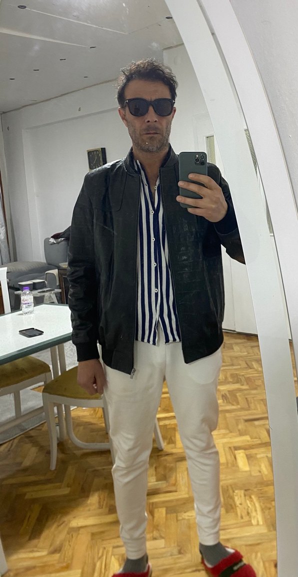 Orjinal deri mont - Görsel 4