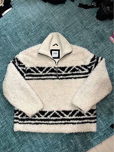 Zara Peluş Kalın Sweat
