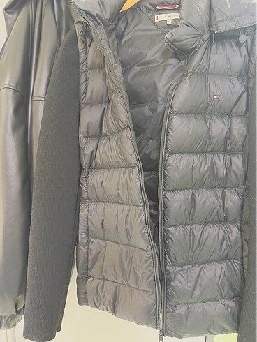 xs Beden siyah Renk Tommy hilfiger mont