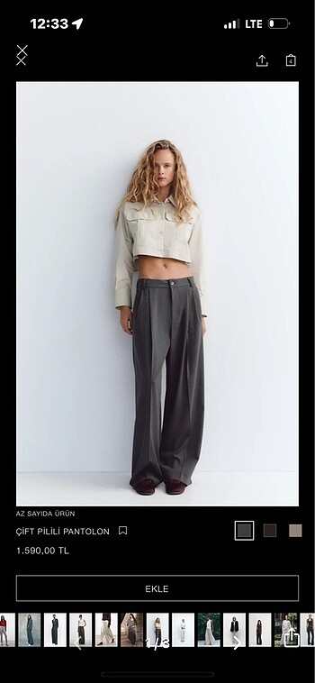 Zara pantolon