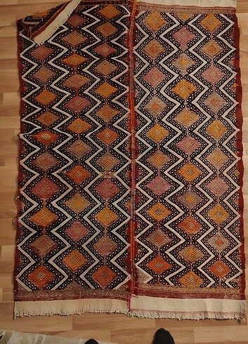 100 yıllık Kök boya el yapımı kilim 