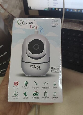 Sıfır Kiwi Baby bebek kamerası (garantisi devam ediyor)
