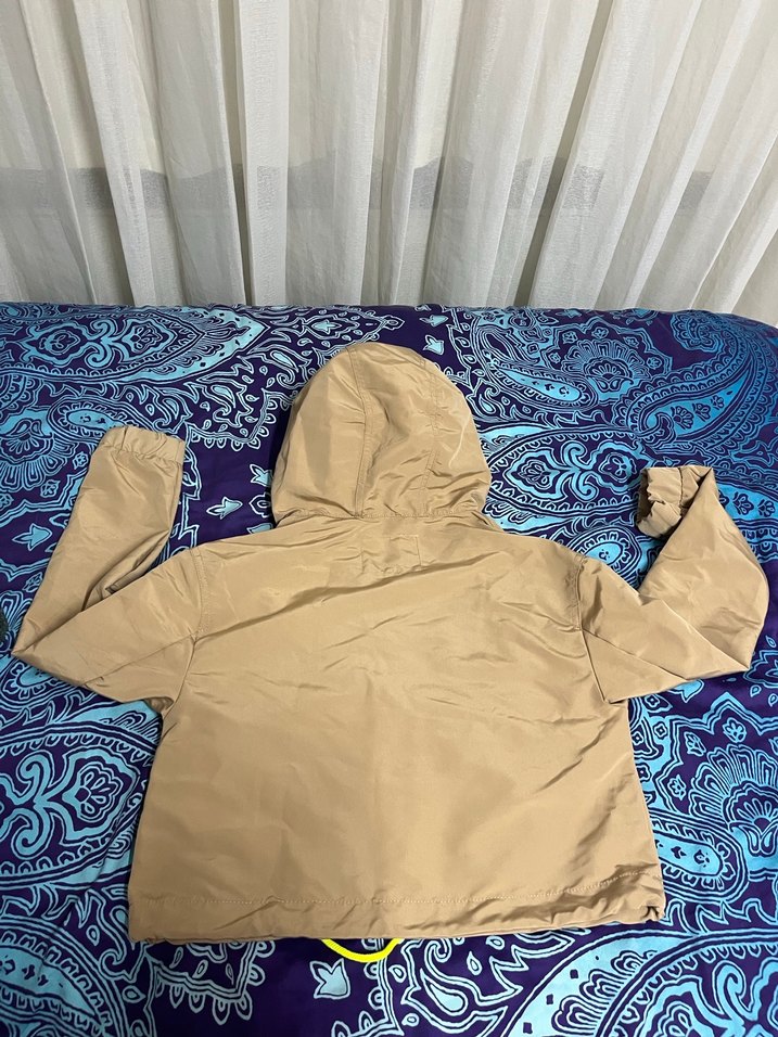 BERSHAKA Kapüşonlu Kahverengi Kadın Ceket - Görsel 2