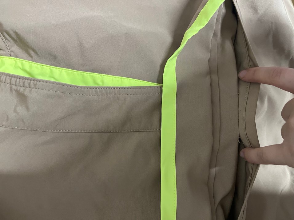 BERSHAKA Kapüşonlu Kahverengi Kadın Ceket - Görsel 4