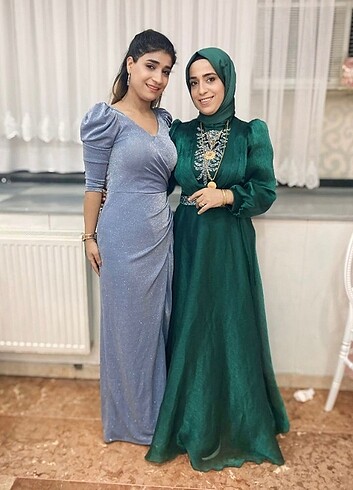 Diğer Satilik yesil abiye