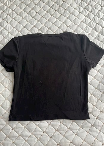 Siyah Crop - Görsel 2