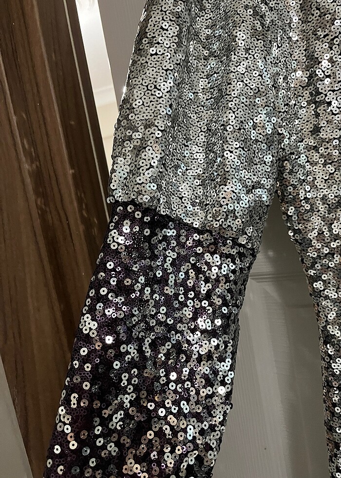 Pullu elbise - Görsel 3