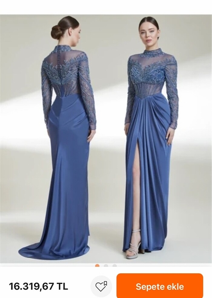 Nişan elbisesi - Görsel 5