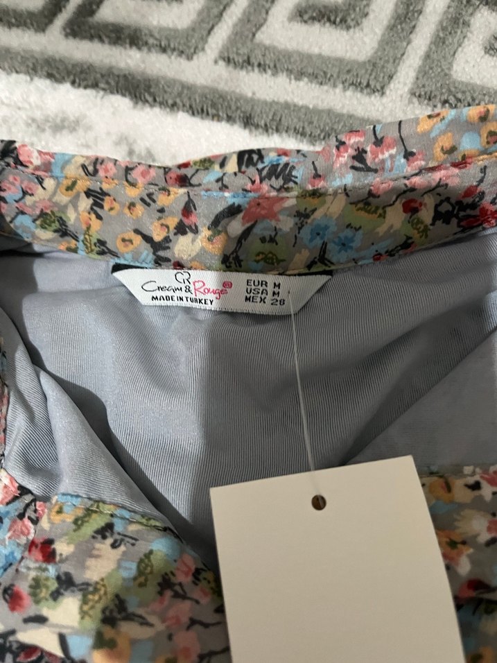 Bohem Çok Renkli Midi Elbise - Görsel 3