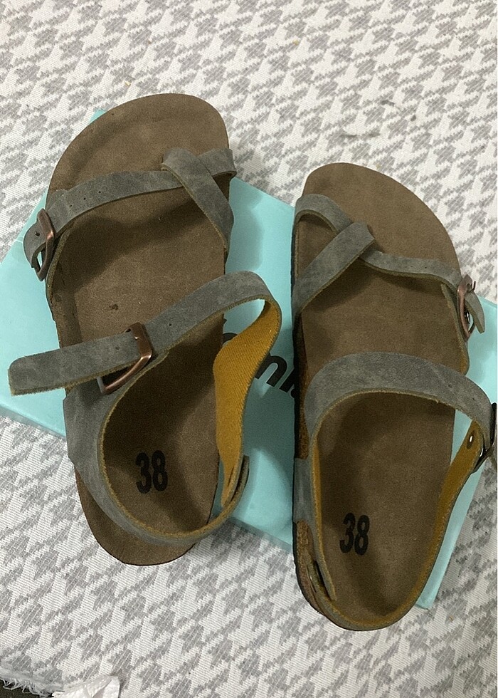 Hasır sandalet - Görsel 1