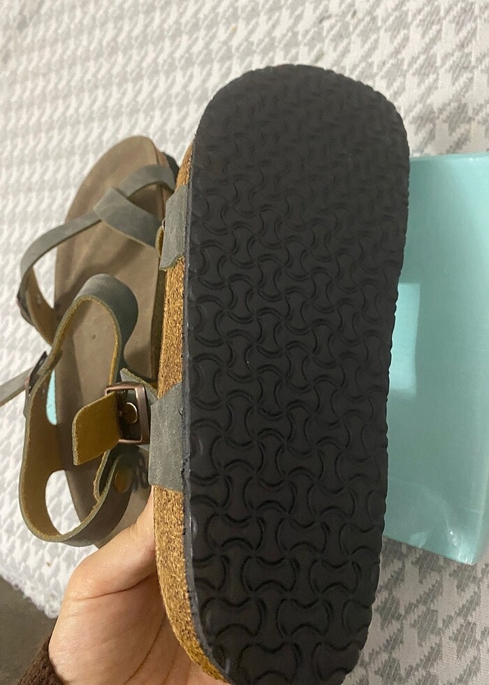 Hasır sandalet - Görsel 3