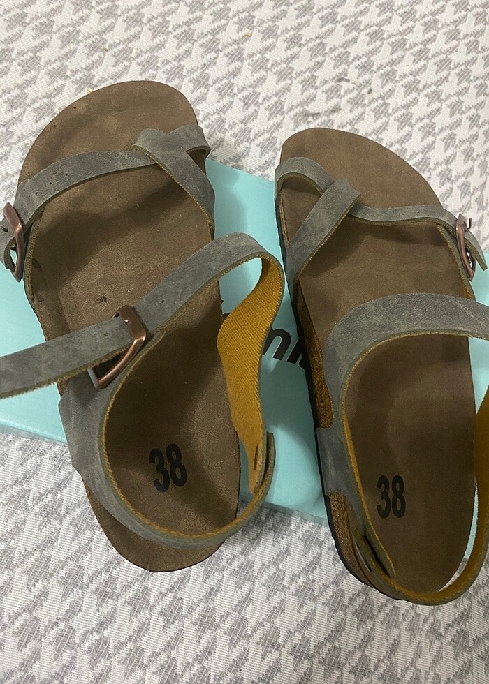 Hasır sandalet - Görsel 4